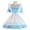 Sky Blue, variant on Women's Plus Size Exotic Cosplay Dress Cute French Maid Dress Sweet Puff Sleeve Lolita Dress Roleplay Princess Dress