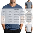 thumbnail image 3 of Sports Shirts for Men Thin Lightweight Summer Slim Stretch Ice Silk Breathable Short Sleeve Tees Loose Crew Neck Casual Running Workout Solid Color Tops, 3 of 6