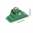 thumbnail image 3 of Fixed Knife Sharpener Tool, 4.9in Manual Rolling Knife Sharpener with Base Fast Sharpening Stone Kitchen Sharpening Tool for Knives Scissors Home Use (Green), 3 of 6