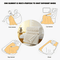 thumbnail image 6 of Sherpa Fleece Blanket Fuzzy Soft Throw Blanket Dual Sided Blanket for Couch Sofa Bed, 6 of 7