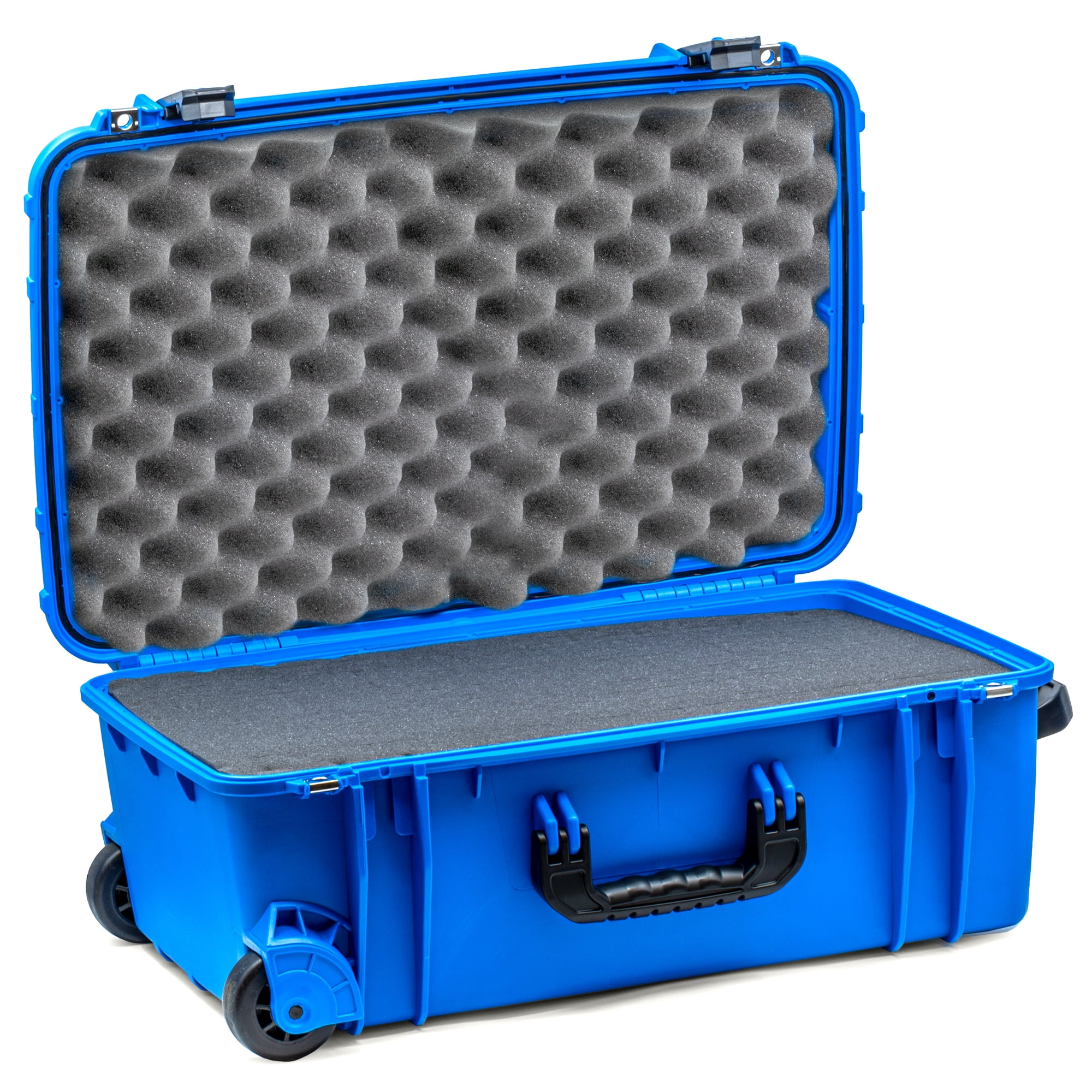 Seahorse 920 Wheeled Case with Foam, Blue