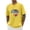 Yellow, variant on IWRICH Men's Casual Crew Neck Oversize T Shirts Graphic Printed Short Sleeve Plus Size Tshirts Casual Loose Fit Summer Tops Yellow XS