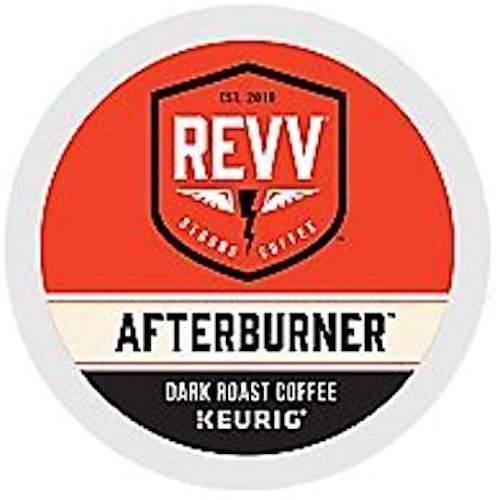 Revv Afterburner Strong Coffee Keurig KCup Coffee Pods, 96 Count