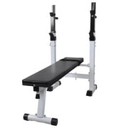 OWSOO Fitness Workout Bench Straight Weight Bench