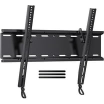PERLESMITH Tilting TV Wall Mount Bracket Low Profile for 23-70 inch Screen TVs with 400x400mm, Holds up to 115lbs