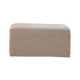 thumbnail image 3 of GUOOL Ottoman Pouf Cover Footstool Slipcover Footrest Stool Protector Sand, 3 of 8