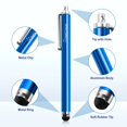 thumbnail image 3 of Insten 20 Pack Universal Stylus Pens for Touch Screens, Capacitive Styluses for Android Samsung Tablet Smart Phone Devices, 10 Colors, 3 of 10