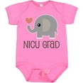 thumbnail image 3 of Inktastic Nicu Graduate Baby Elephant Boys or Girls Baby Bodysuit, 3 of 5