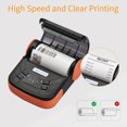 thumbnail image 4 of HLONK Portable 80mm Receipt Printer Wireless BT Thermal Receipt Printer Mobile Bill Printer Compatible with AndroidiOSWindows System ESCPOS Print  for Small Business Restaurant Retail Sto, 4 of 7