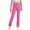 Hot Pink, variant on Girls Wide Leg Pants Kids Elastic High Waist Dress Pants Slacks Fall Winter Clothes 5-6 Years,Black NIEWTR
