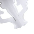 thumbnail image 2 of Étagère de Rangement, Étagère d'Angle Anti-Eau Blanche à 2 Niveaux Sculptée, pour Balcon Salle de Bain, 2 of 8