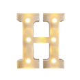 thumbnail image 1 of Fiudx Lámpara con Letras Led Decorativas, Luz Nocturna Tipo Marquesina, Decoración Versátil para El Hogar, Celebraciones de Cumpleaños y Bodas, Ambiente Romántico, Fácil de Usar con Pilas., 1 of 6