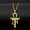 Ankh w. Eye of Horus, variant on Egyptian Eye of Horus Ankh Cross Pendant Necklace Protection Jewelry Chain 20"-Ankh w. Eye of Horus