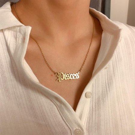 Constellation Necklace Pisces Necklace Astrology Jewelry ...