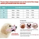 thumbnail image 5 of Bozal para perro, bozal de malla de aire impreso de tela suave, bozal para mascotas con patrón de hebilla ajustable transpirable, antimordeduras, hormiga, 5 of 5
