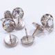 thumbnail image 4 of Paquete de 100 clavos decorativos de cristal para muebles de 20mm, clavos de tapicería de cristal de diamante para decoración de pared de sofá y otros muebles, 4 of 5