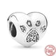 thumbnail image 4 of Cuentas de plata esterlina 925 para mujer, abalorios de la serie Angel Mom Family Love Heart, compatibles con pulseras Pandora originales, regalo de joyería artesanal, novedad, 4 of 4