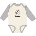 thumbnail image 3 of Inktastic KiniArt Bulldog Puppy Boys or Girls Long Sleeve Baby Bodysuit, 3 of 5