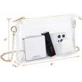 thumbnail image 6 of Clear Purse for Women Stadium Approved, Transparent Crossbody Bag for Concert Sports, 6 of 6