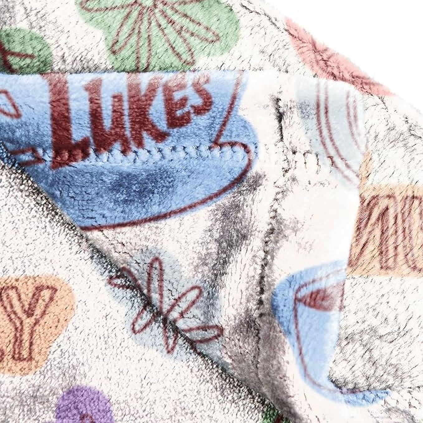 Gilmore Girls Stars Hollow Icons Silk Touch Throw Blanket - 50x70 Soft Cozy TV Shows Beddings