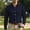 Dark Blue, variant on Jacquard Long Sleeve Business Shirt for Everyday Wear – Lightweight Breathable Dress Shirt with Comfortable Fit and Classic Formal