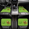 thumbnail image 6 of Wukai Drink Coffee And Do Good Print Car Foot Mat Set of 4 Pieces, Anti-Slip Neoprene Auto Floor Mats Carpet, Universal Fit Automotive Floor Foot Mats Set for SUV, Van, Trucks, 6 of 6