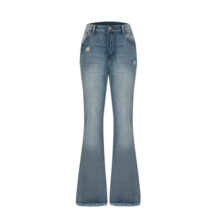 Jjayotai Bell Bottom Jeans for Women Clearance, High Waisted