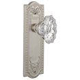 thumbnail image 1 of Nostalgic Warehouse Assiette de Prairies avec Bouton de Chateau, Passage - 2,75", Nickel Satiné, 1 of 1