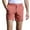 Orange Athletic Shorts, variant on Men's Classic Fit Summer Beach Shorts Quick Dry Breathable Stretch Stripe Flat Front Bermuda Short Pants with Belt Loops Green L