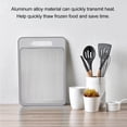 thumbnail image 3 of Double Sided Cutting Board Rapid Thawing And Grinding Plate With Knife Sharpener For Kitchen Multifunctional Cutting Board, 3 of 8