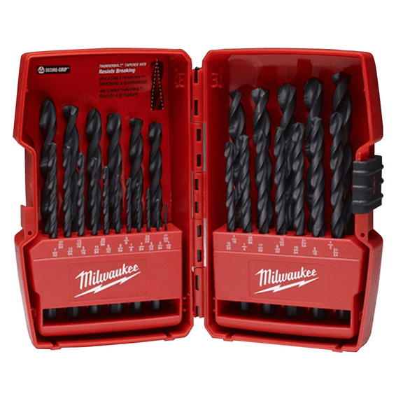 Milwaukee 48-89-2802 29-Piece Thunderbolt Black Oxide Drill Bit Set