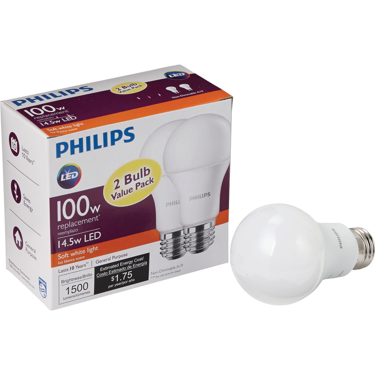 2 boxes Philips LED 15 ct Color Changing Smooth C Bulbs Lights w/ Remote NEW 