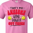 thumbnail image 4 of Inktastic That's My Awesome Granddaughter out There with Softballs T-Shirt, 4 of 5