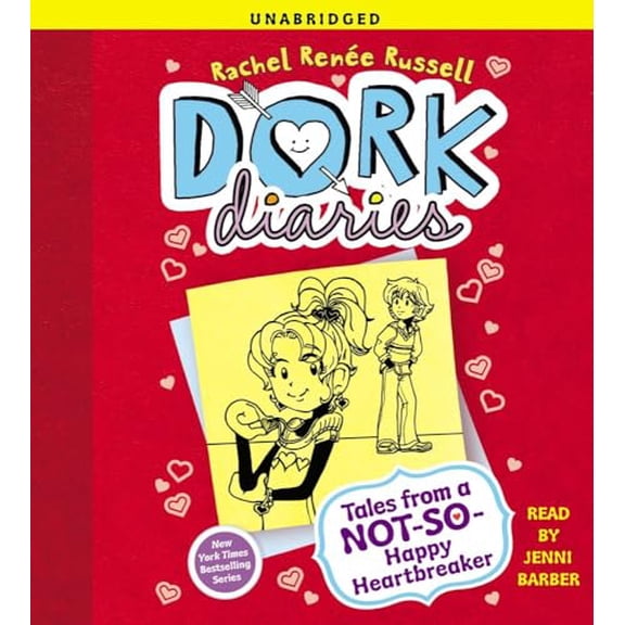 Pre-Owned Dork Diaries 6: Tales from a Not-So-Happy Heartbreaker (Audiobook) by Rachel Rene Russell, Jenni Barber