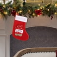 thumbnail image 4 of Large Festive Holiday Stocking Classic Santa Design for Seasonal Decorations and Storage, 4 of 5