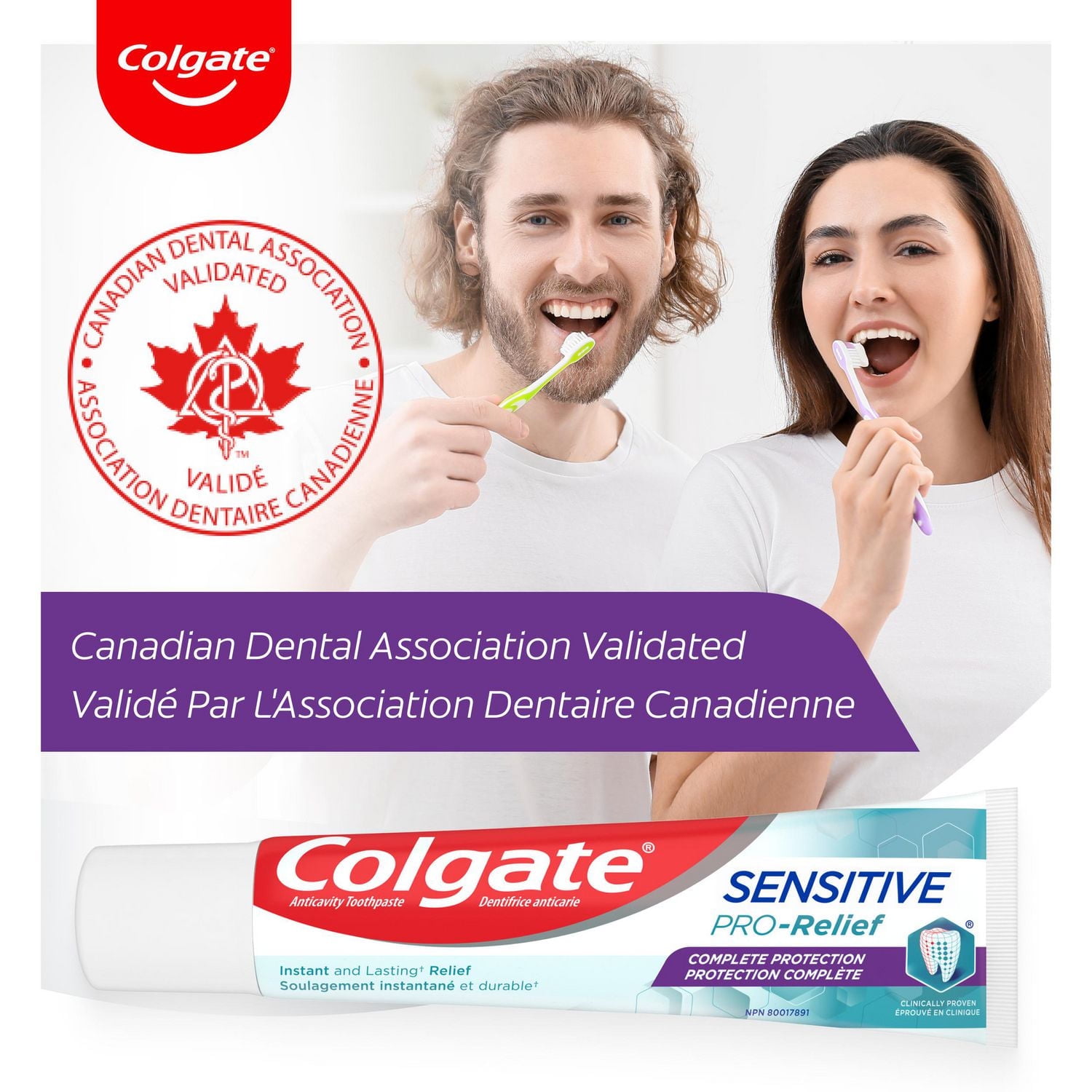 Dentifrice Colgate Sensitive Pro-Relief Protection complète 75 ml