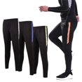 thumbnail image 2 of Pantalones de entrenamiento de fútbol para hombre, deportivos, para correr, transpirables, de secado rápido, para fitness, ciclismo, senderismo, pantalones largos de fútbol, 2 of 5