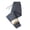 Gray, variant on Sweatpants for Men Plus Size Elastic Waist Lamb Wool Warm Pants Solid Color Drawstring Casual Sweatpants with Pockets