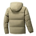 thumbnail image 5 of Winter Hooded Padded Coat Warm Insulated Outerwear Jacket For Cold Weather Windproof Comfortable Fit, 5 of 5