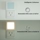 thumbnail image 2 of Paquete de 2 luces LED de noche enchufables, ultradelgadas, diseño fresco al tacto, ideal para dormitorio, baño, pasillo, escaleras o cualquier habitación oscura (blanco cálido) Zhivalor OTTO-HJW-0603, 2 of 8