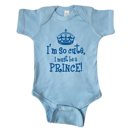 

Inktastic So Cute Prince Gift Baby Boy Bodysuit