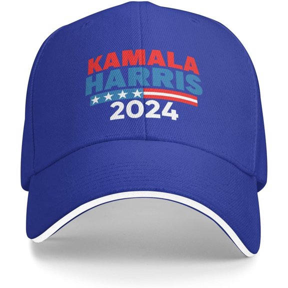 Kamala Harris 2024 Hat Harris for President Baseball Cap for Women Men Black