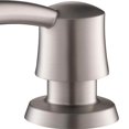 thumbnail image 4 of Kraus Savan Countertop Kitchen Sink Dish Hand Soap Dispenser, Stainless Steel, 4 of 5