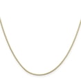 thumbnail image 2 of Auriga 10K Yellow Gold .9 mm Round Snake Chain Necklace for Women 16", 2 of 6