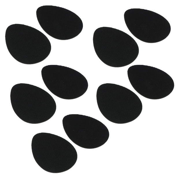 Cinta protectora de suela de Zapatos Sunnimix 6 Pares Autoadhesivos Antideslizantes negro