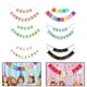 thumbnail image 4 of Decoraciones para niñas Macaron Feliz Cumpleaños Bunting Banner con ganchos Cinta, 4 of 11