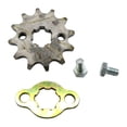 thumbnail image 3 of Colaxi 6xFront Engine Sprocket 428 17mm 12T Repair Set for Motorcycle Bike, 3 of 8