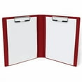 thumbnail image 2 of Carstens Presse-Papiers Style Livre Robuste avec Couvercle, 2 Pinces – Rouge Brique, 2 of 4