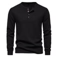 thumbnail image 2 of VJATTWR Shirts for Men,Mens Long Sleeve T Shirt,Big and Tall Shirts for Men,Print Crewneck Graphic Tee M, 2 of 7