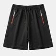 thumbnail image 1 of Fiudx Pantalones Cortos de Hombre, Transpirables, con Cintura Elástica, Ideales para Correr En El Gimnasio, Estilo de Vida Activo, Tejido Ligero., 1 of 5